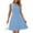 186# Light Blue, variant on UoCefik Women's 2025 Sleeveless Mini Dress Eyelet V Neck A Line Casual Elegant Holiday Wedding Guest Party Dresses Light Blue XXL