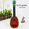 32cm 4 String Mini Fruit Guitar Ukulele Educational Musical Instrument Toys