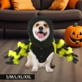 thumbnail image 3 of Spider Dog Costume with Buckle Costume Pet for Theme Party Holiday Halloween (L), 3 of 6