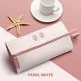 thumbnail image 2 of Matoen Leather Pencil Case - Flat Zipper Closure Pencil Pouch for Students, Artists, Pencil Pouch Suitable for Adults for College, University, Office -White, 2 of 6