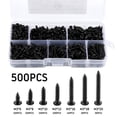 thumbnail image 1 of M3 Black Cross Recessed  Head Steel Self Tapping Screws Assorted Box, 1 of 10