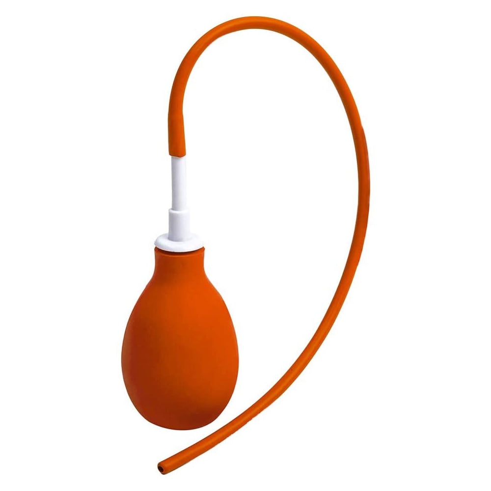 SoulGenie Enema Supplies Bulb Syringe with Colon Tube (30 FR) Open