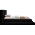 thumbnail image 4 of Meridian Furniture Drew Black Corduroy Twin Bed, 4 of 8