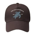 thumbnail image 1 of MIASHUI Baseball Cap for Men Women Print Sun Running Adjustable Sun Hat,Coffee, 1 of 3