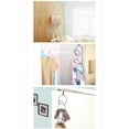 thumbnail image 3 of keepw Baseball Cap Storage Rack Hat Display Cap Storage Rack Holder Free Over the Door Hat Scarf Hanger Organizer 5 Loops No.02, 3 of 6