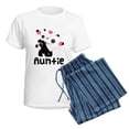 thumbnail image 5 of CafePress - Aunt Panda Bear Women's Light Pajamas - Women's Short Sleeve Print T-Shirt and Pants Light Cotton Pajama Set, 5 of 7