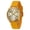 Gold, variant on Watch for Women, Nurse Watch for Doctors, Easy Read Dial, Pulse Meter Function, Silicone Band, Waterproof Watch, Mother's Day Gift for Women, Green