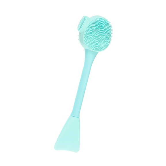 Vocoste Silicone Facial Cleansing Brush for Face Skincare Massage Green 6.1"x1.57"