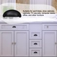 thumbnail image 7 of Bin Cup Pulls Cabinet Handles Painting Black Dresser Pull Handle for Cupboard Drawers Dresser Door 10pcs, 7 of 7