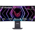 thumbnail image 1 of LG 39GS95QE Ultragear OLED Curved Gaming Monitor 39-Inch WQHD 800R 240Hz 0.03ms DisplayHDR True Black 400 AMD FreeSync Premium Pro NVIDIA G-Sync HDMI 2.1 DisplayPort Tilt/Height/Swivel Stand - Black, 1 of 5
