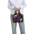 thumbnail image 6 of Honeii Mardi Gras with Flamingo Print Lunch Bag Women, Lunch Box Lunch Bag for Women Adult Men, Small Leakproof Cute Lunch Tote Large Capacity Reusable, 6 of 8