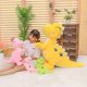 thumbnail image 4 of Juguetes de peluche de dinosaurio amarillo, lindos dinosaurios suaves, muñeco de peluche T-Rex, almohada para niños y niñas de 11", 4 of 4