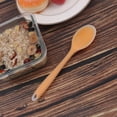 thumbnail image 3 of Silicone Dinner Spoon Long Handle Restaurant Kitchen Dessert Shop Orange, 3 of 7