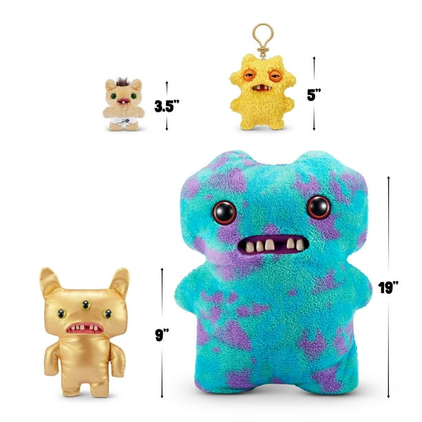 Fuggler Gold Fuggs 9 inch (Reeko), Funny Ugly Monster Soft Plush