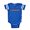 Royal Blue, variant on CafePress - Indiana Rbw Txt - Cute Infant Baby Football Bodysuit