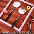 thumbnail image 4 of Espejos de inspección telescópicos Copkim para mecánicos 2 piezas negros, 4 of 6