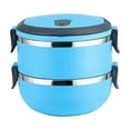 thumbnail image 1 of HBFAGFB Leakproof Trave Kitchen Storage Container Lightweight Portable Lunch Box Going Out Green, 1 of 5