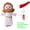 25CM with Pendant, variant on 25cm/50cm Cartoon Jesus Pillow Stuffed Toy Bedside Sofa Cushion Christmas Gift Soft Plush Doll with Bible Pillow for Children