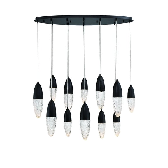 Eurofase Lighting - Ecrou - 60W 12 LED Chandelier In Modern and Contemporary