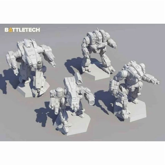 BATTLETECH INNER SPHERE HEAVY BATTLE LANCE New