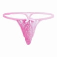 thumbnail image 1 of Intimates Men's G-String T-Back Shorts Men Underwear Men Stylish Lace Pattern M, 1 of 5