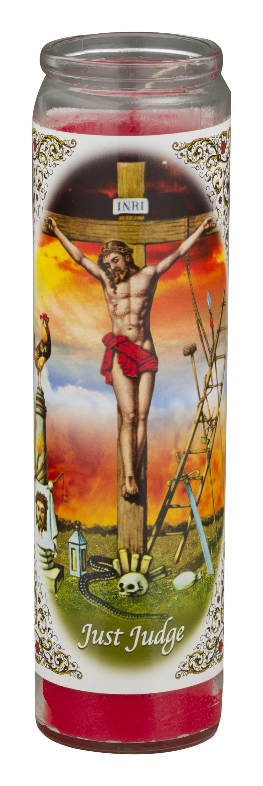 Red Justo Juez Candle