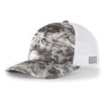 thumbnail image 2 of Pacific Headwear Elements Aqua Camo Trucker Snapback Cap 107C Elements Manta/White Os, 2 of 2