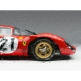 thumbnail image 4 of Stephen Chambers 14x12 White Modern Wood Framed Wall Art Titled - Ferrari 330P4 4, 4 of 6