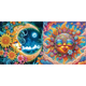 thumbnail image 1 of Kit Con Forma Especial Parcial 5D DIY 40x40cm, 1 of 7