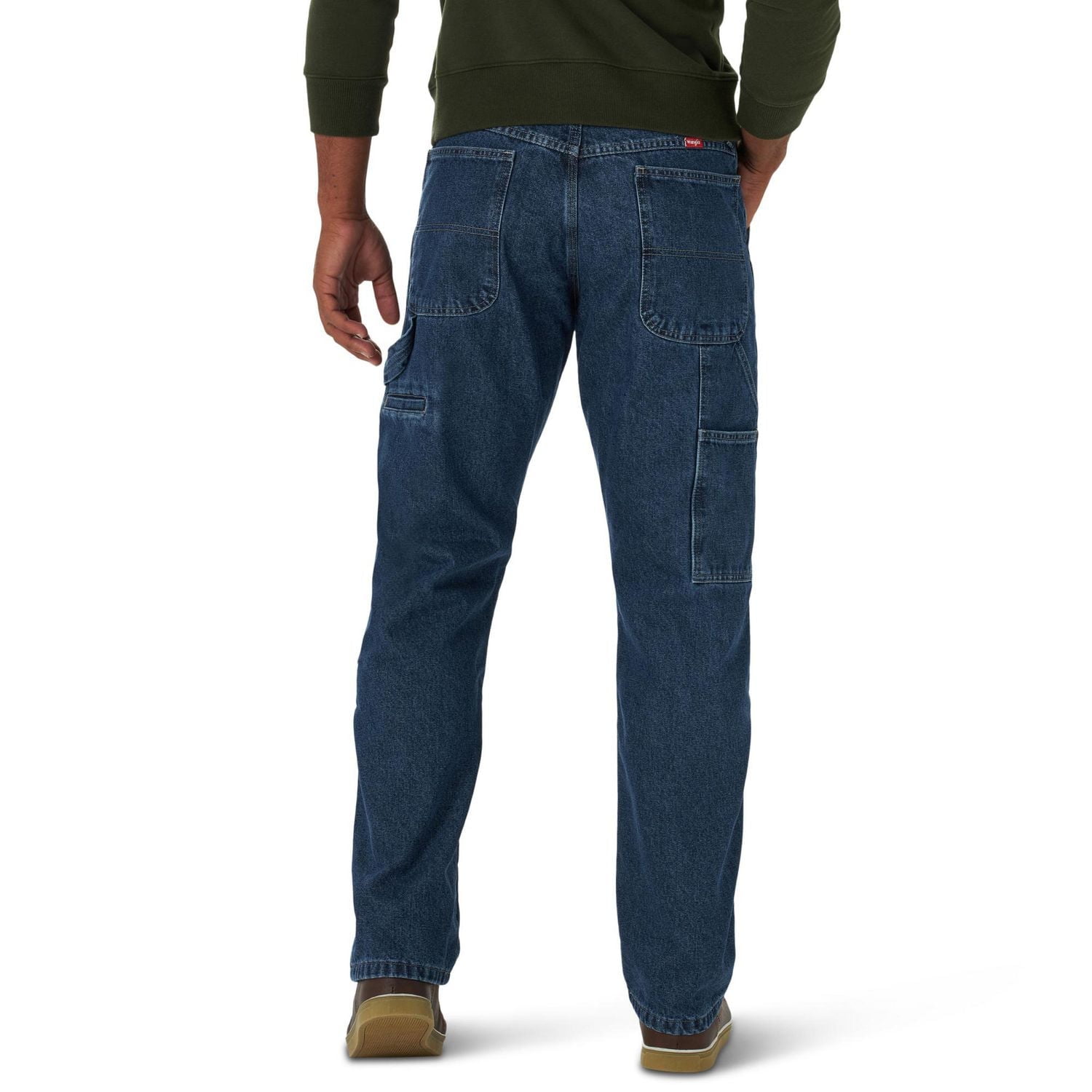 Wrangler Men's Fleece Lined Carpenter Jean