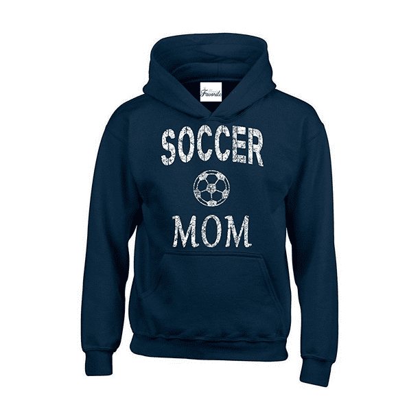 Mom's Favorite Unisex Soccer Mom Hoodie Sweatshirt