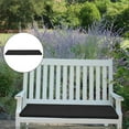 thumbnail image 6 of yotijay Garden Bench Patio Furniture Pad Seat Cushion Swing Loveseat Outdoor Black, 6 of 8