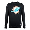 thumbnail image 3 of NFL Sudadera Cuello Redondo Miami Dolphins Negro para Hombre, Talla Extra Grande, 3 of 8
