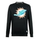 thumbnail image 3 of NFL Sudadera Cuello Redondo Miami Dolphins Negro para Hombre, Talla Grande, 3 of 8