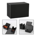 thumbnail image 3 of Caja de almacenamiento para tarjetas de juego, duradera, con buena protección, para cartas coleccionables deportivas. Negro, 3 of 9
