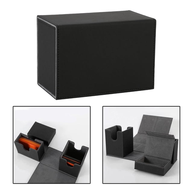 Estuche de tarjeta de juego Macarena Tarjetas de comercio protectoras Caja de la tarjeta de juego Negro