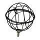 thumbnail image 1 of Comedero para pájaros con forma de bola de sebo, práctico y profesional, de metal para exteriores, patio o jardín., 1 of 9