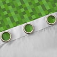 thumbnail image 4 of Feelyou Pixelate Miner Black Out Curtains, Video Gaming Curtains Pack of 2 (42x63 Each), 4 of 6