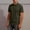 hgg177-Army Green, variant on Yaoyar Mens Short Sleeve Texture Solid Color Shirts Casual Wrinkle Free Stretch Knit Golf Shirt Tops