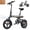 Gray, variant on FLYRUN Folding Electric Bike, 14" Ebike for Adults, 500W Peak Motor, 36V 280.8Wh Battery, 25 Miles Range,LCD Display,UL2849