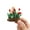 D, variant on E 1:12 Dollhouse Miniature Yellow Flower In Pot Resin Model Toy For Garden Accessory And Scene Decoration