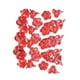 thumbnail image 4 of Pulsera de cuentas de flores para mujer, 100 piezas, transparente, hecha a mano, para regalar Rojo, 4 of 9