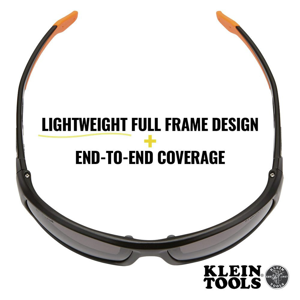 Klein Tools Pro Safety Glasses Full Frame Gray Lens