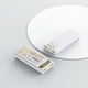 thumbnail image 2 of Methold Banco de energía de carga rápida para teléfono celular con indicadores LED inteligentes Baterías de general blanco 20000 mAh, 2 of 6