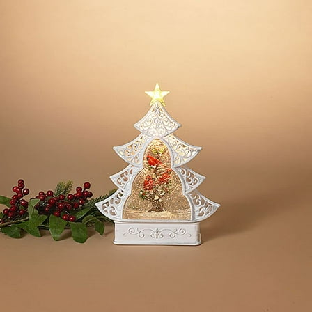 GLOBE W/CARDNL/TREE BO (Pack of 6)