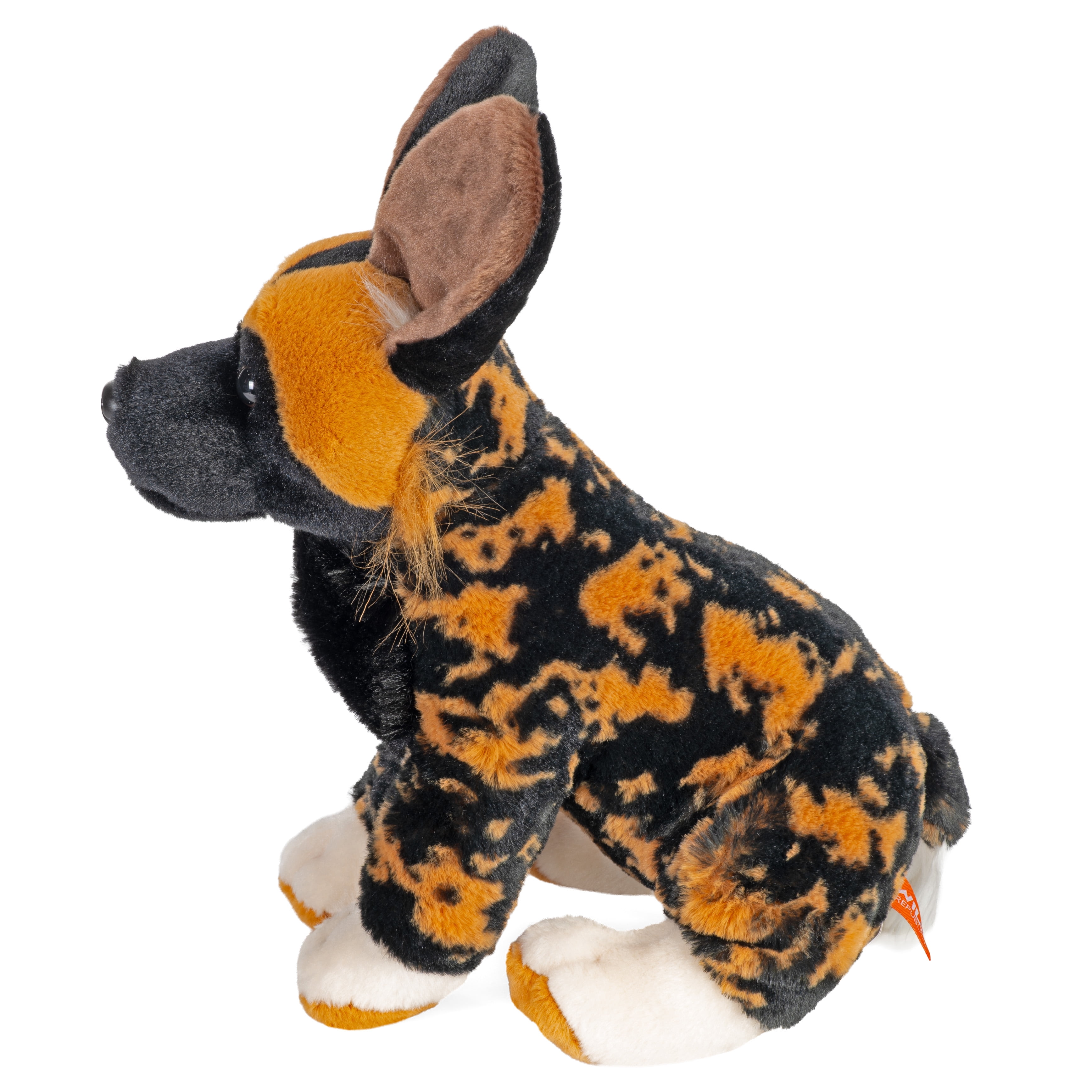 Wild Republic African Wild Dog Plush, Stuffed Animal, Plush Toy, Gifts for Kids, Cuddlekins 12 Inches