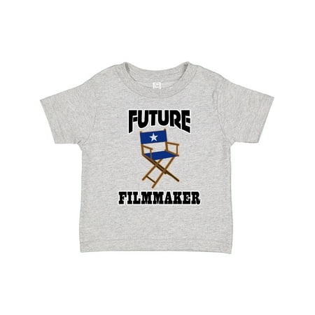 

Inktastic Future Filmmaker Director Chair Gift Toddler Boy or Toddler Girl T-Shirt