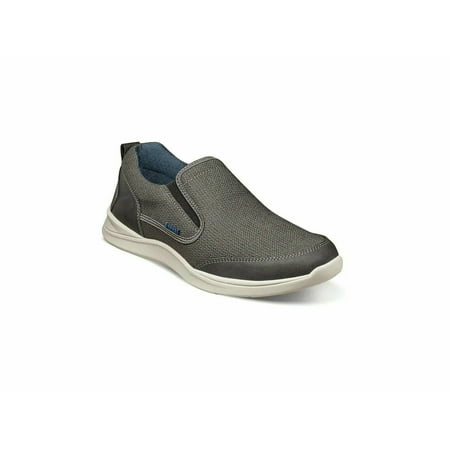 

Nunn Bush Conway 2.0 Knit Moc Toe Slip On Relaxed Walking Shoes Gray 84977-020