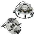 thumbnail image 3 of Detroit Axle - 4WD Front 4pc Wheel Bearing Hubs Kit for 2002-2005 Dodge Ram 1500, 2 Wheel Bearing & Hubs Assembly 2 Sway Bars 2002 2003 2004 2005 Replacement, 3 of 7