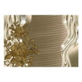 thumbnail image 3 of Tiptophomedecor Glam Wallpaper Wall Mural - Golden Buds, 3 of 4